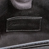 Saint Laurent Chevron Grain de Poudre Matelassé Pouch Bag