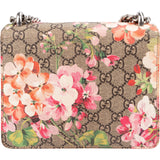 Gucci Monogram GG Supreme Canvas Blooms Suede Dionysus Small Crossbody Bag