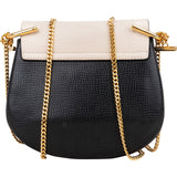 Chloé Embossed Calfskin Drew Mini Shoulder Crossbody Bag