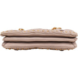 Miu Miu Quilted Nappa Leather Studded Turnlock Shoulder Bag
