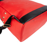 MCM Monogram Visetos Nylon Leather Stark Studs Backpack