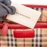 Burberry Coated Canvas Haymarket Check Canterbury Shoulder Bag