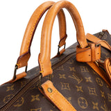 Louis Vuitton Monogram Canvas Keepall 60 Bandoulière Travel Bag