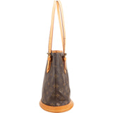Louis Vuitton Monogram Canvas Bucket PM Shoulder Bag