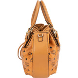 MCM Monogram Visetos Dessau Drawstring Bucket Handbag