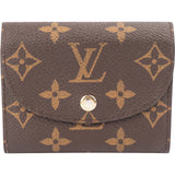 Louis Vuitton Monogram Canvas Small Rosalie Wallet