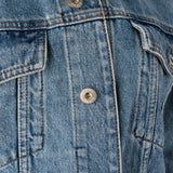Loewe Blue Anagram Embroidered Denim Jacket (42)