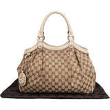 Gucci Monogram GG Canvas Sukey Tote Handbag