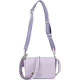 Coach Soft Purple Grained Calfskin Messenger Crossbody Bag