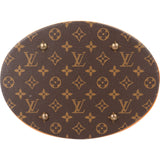 Louis Vuitton Canvas Monogram Bucket GM Shoulder Bag
