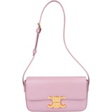 Celine Calfskin Leather Teen Triomphe Shoulder Bag