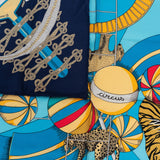 Hermès Circus Silk Carre 90 Scarf Tuch