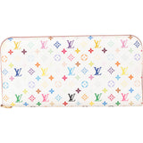Louis Vuitton Canvas Monogram Murakami Multicolor Insolite Zippy Wallet