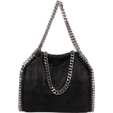 Stella McCartney Shaggy Falabella Fold Over Mini Tote Crossbody Handbag