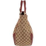 Gucci Monogram GG Canvas Britt Handbag
