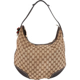 Gucci Monogram GG Canvas Jolie Princy Hobo Shoulder Bag