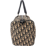 Christian Dior Trotter Monogram Oblique Canvas Boston 30 Handbag