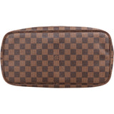 Louis Vuitton Monogram Damier Ebene Canvas Neverfull MM Shoulder Bag