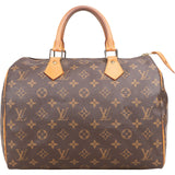 Louis Vuitton Monogram Canvas Speedy 30 Handbag