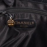 Chanel Caviar Leather CC Maxi Shopping Tote Shoulder Bag