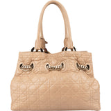 Christian Dior Quilted Lambskin Cannage Chri Chri Tote Handbag