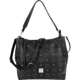 MCM Monogram Classic Visetos Hobo Shoulder Bag