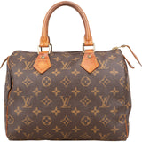 Louis Vuitton Monogram Canvas Speedy 25 Handbag