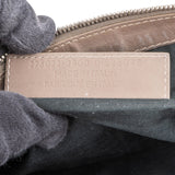 Balenciaga Taupe Arena Leather City Clutch
