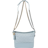 Chanel Quilted Aged Calfskin Medium Gabrielle Hobo Crossbody Bag