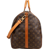 Louis Vuitton Monogram Canvas Keepall 60 Bandoulière Travel Bag