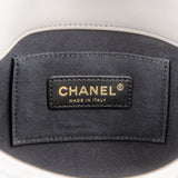 Chanel Quilted Lambskin Bicolor Candy Chain Crossbody Bag