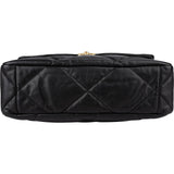 Chanel 19 Quilted Lambskin Single Flap Crossbody Bag Large