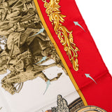 Hermès Sanssoucy Silk Carre 90 Scarf Tuch