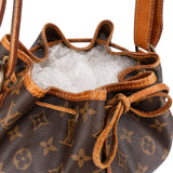 Louis Vuitton Monogram Canvas Sac Noé Petit Shoulder Bag