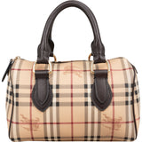 Burberry Haymarket Check Boston Handbag