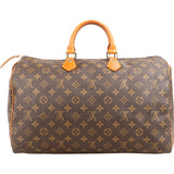 Louis Vuitton Monogram Canvas Speedy 40 Handbag