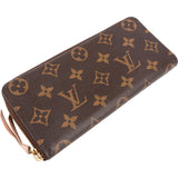 Louis Vuitton Monogram Canvas Long Zippy Clemence Wallet
