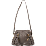 Chloé Pebbled Leather Paraty Shoulder Handbag