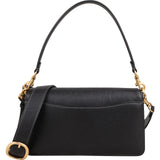 Coach Black Pebbled Leather Tabby 26 Shoulder Crossbody Bag