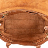 Mulberry Grained Brown Leather Bayswater Handbag