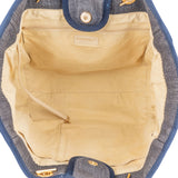 Chanel Denim Deauville Tote Shoulder Handbag