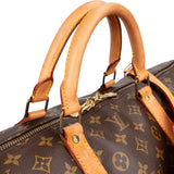 Louis Vuitton Monogram Canvas Keepall 60 Bandoulière Travel Bag