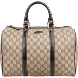 Gucci Monogram GG Supreme Canvas Boston 30 Handbag