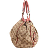 Gucci Monogram GG Canvas Sukey Tote Handbag