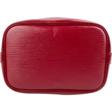 Louis Vuitton Red Epi Leather NM Sac Noé Petit Shoulder Bag