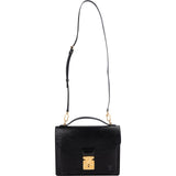 Louis Vuitton Noir Epi Leather Monceau Handbag