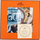 Hermès Les Cavaleries d'Or Silk Carre 90 Scarf Tuch