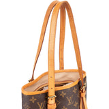 Louis Vuitton Monogram Canvas Bucket PM Shoulder Bag