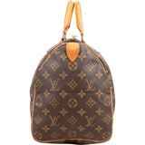 Louis Vuitton Monogram Canvas Speedy 35 Handbag