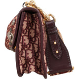 Christian Dior Trotter Monogram Canvas Dioraddict Flap Crossbody Bag
